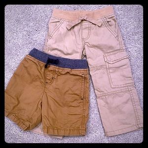 Gymboree Khaki Bundle- Shorts & Pants